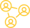 Icon of three connected people.