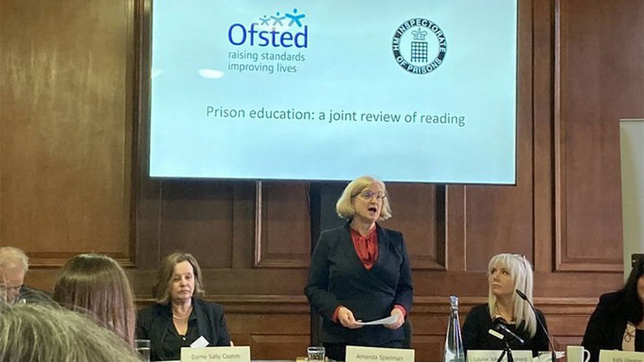 The Ofsted and HMI Prisons review of reading in prison education.