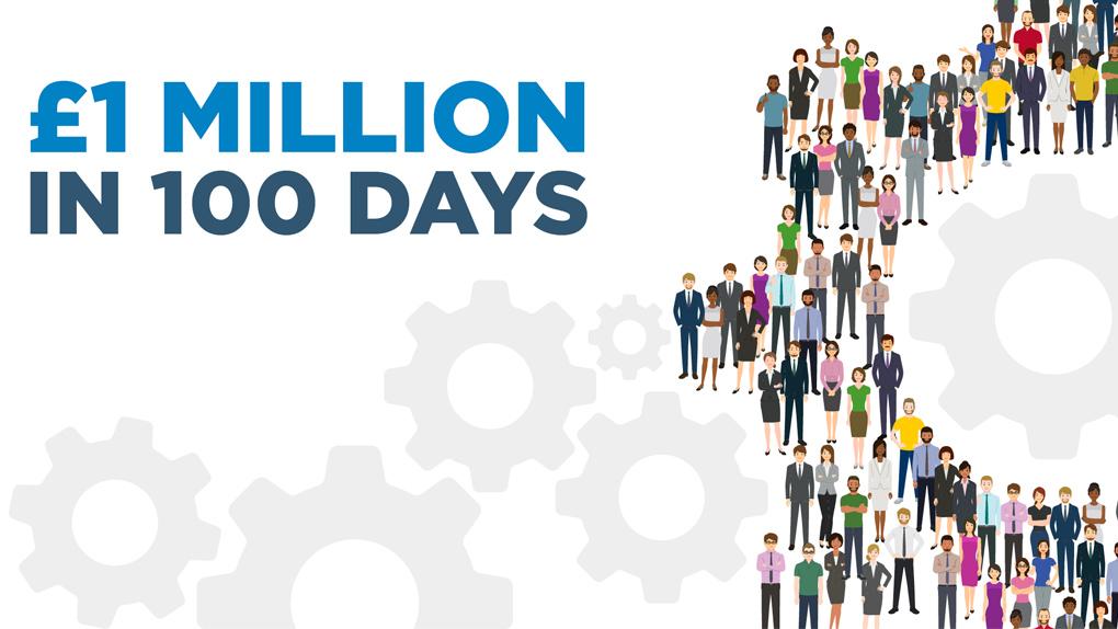 1m in a 100 days